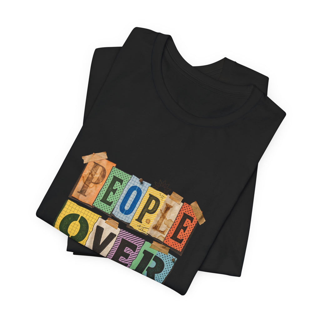 People Over Profit Tee | Values-Led Statement Shirt, Social Justice Apparel