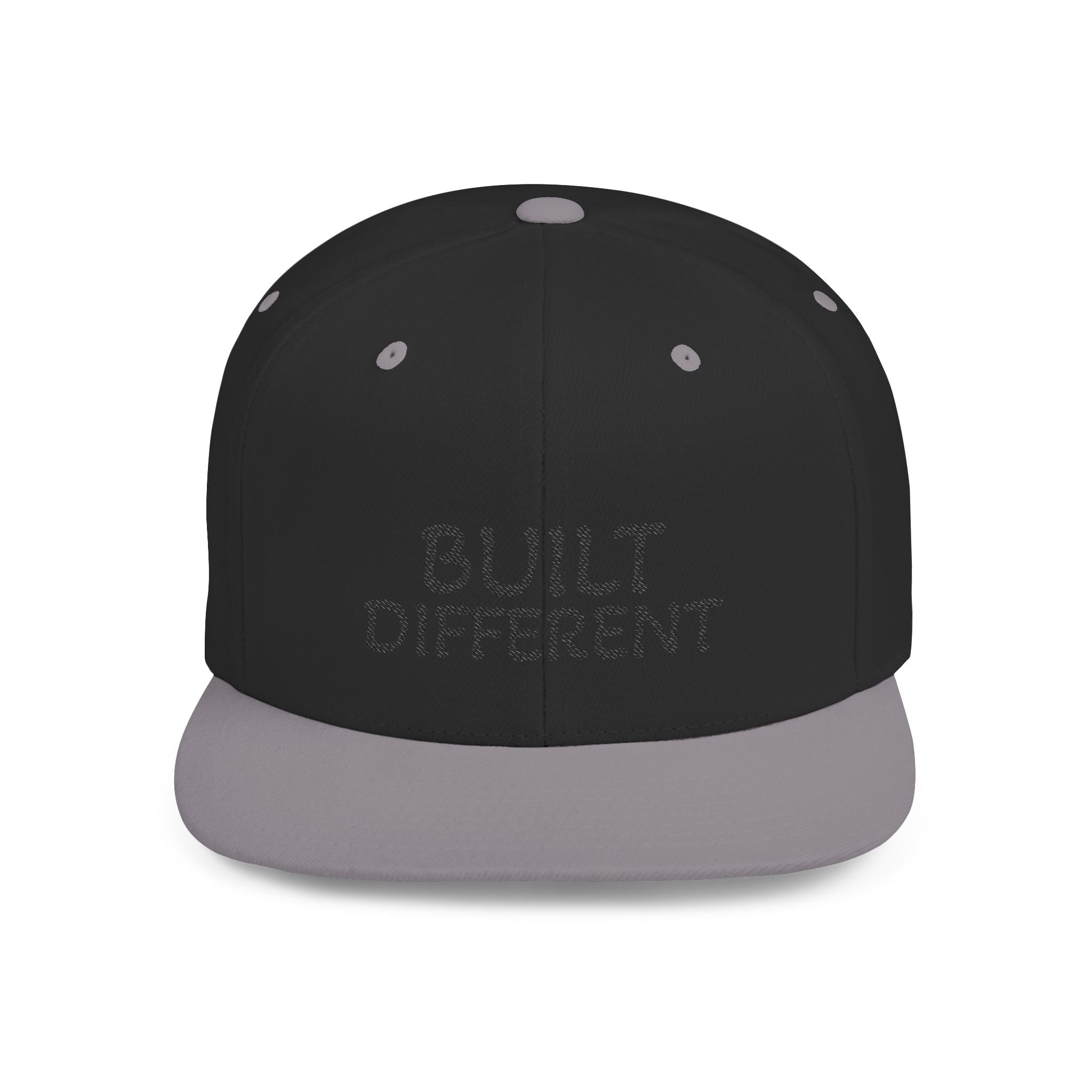 NDR™ Built Different Flat Bill Snapback Hat.