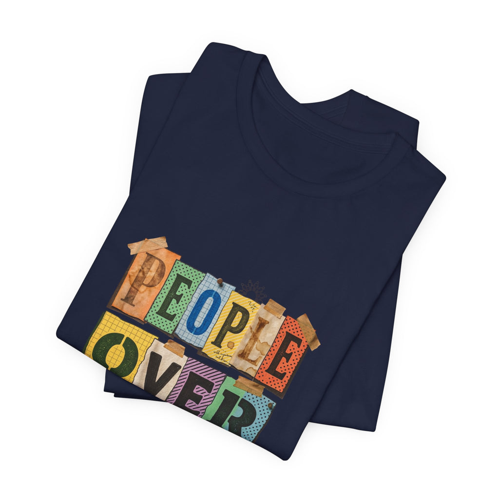 People Over Profit Tee | Values-Led Statement Shirt, Social Justice Apparel