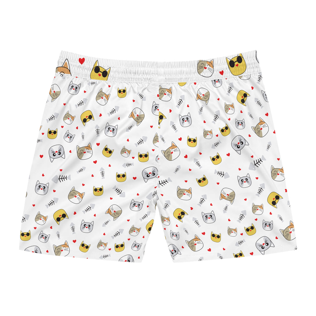 NDR™ Mens Cat Faces Swim Shorts