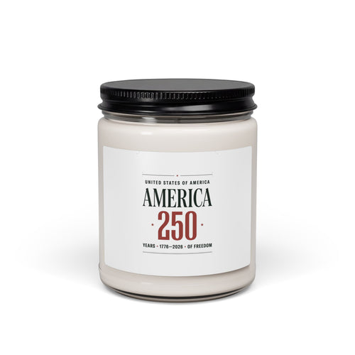 America 250 Soy Candle | 4th of July Patriot Anniversary