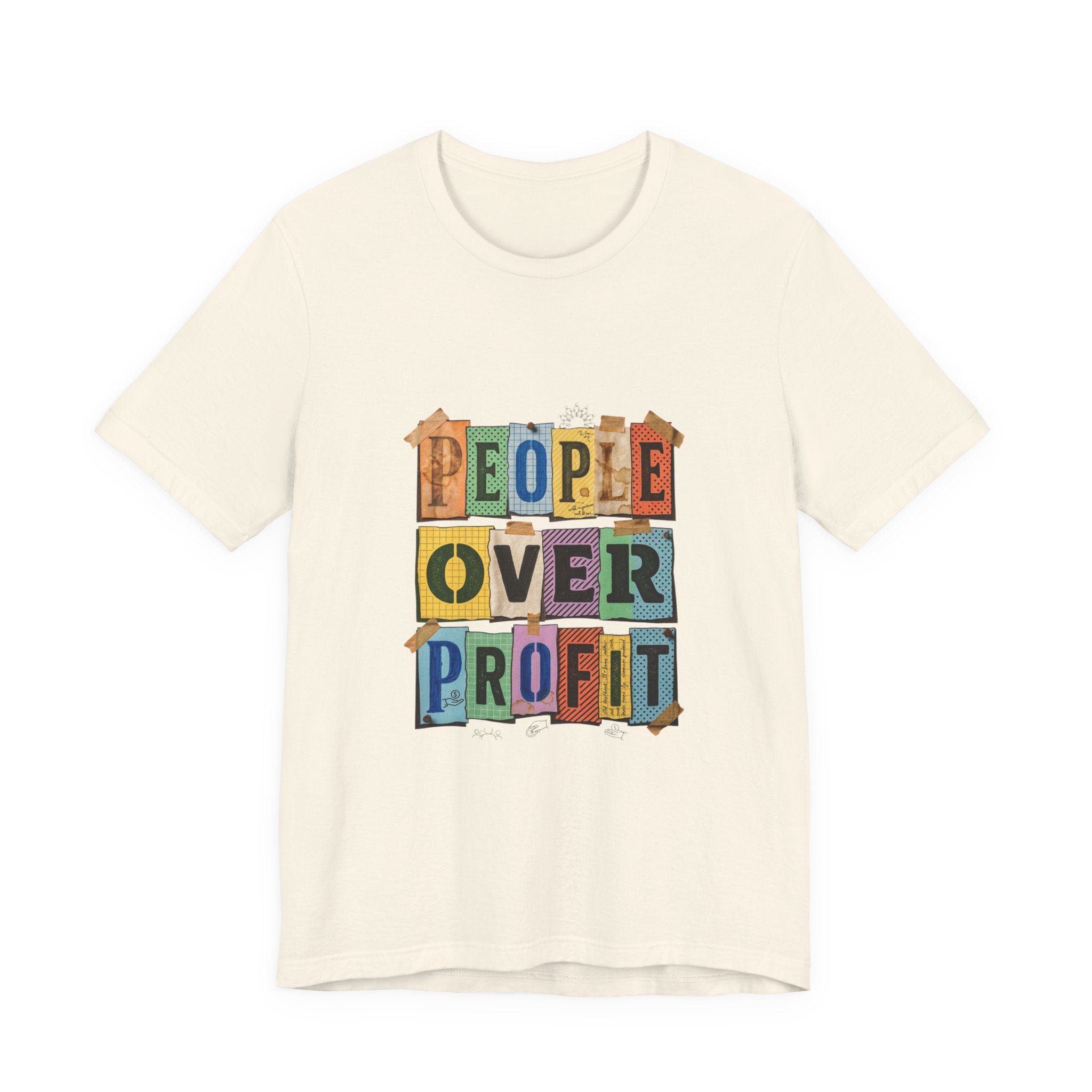 People Over Profit Tee | Values-Led Statement Shirt, Social Justice Apparel
