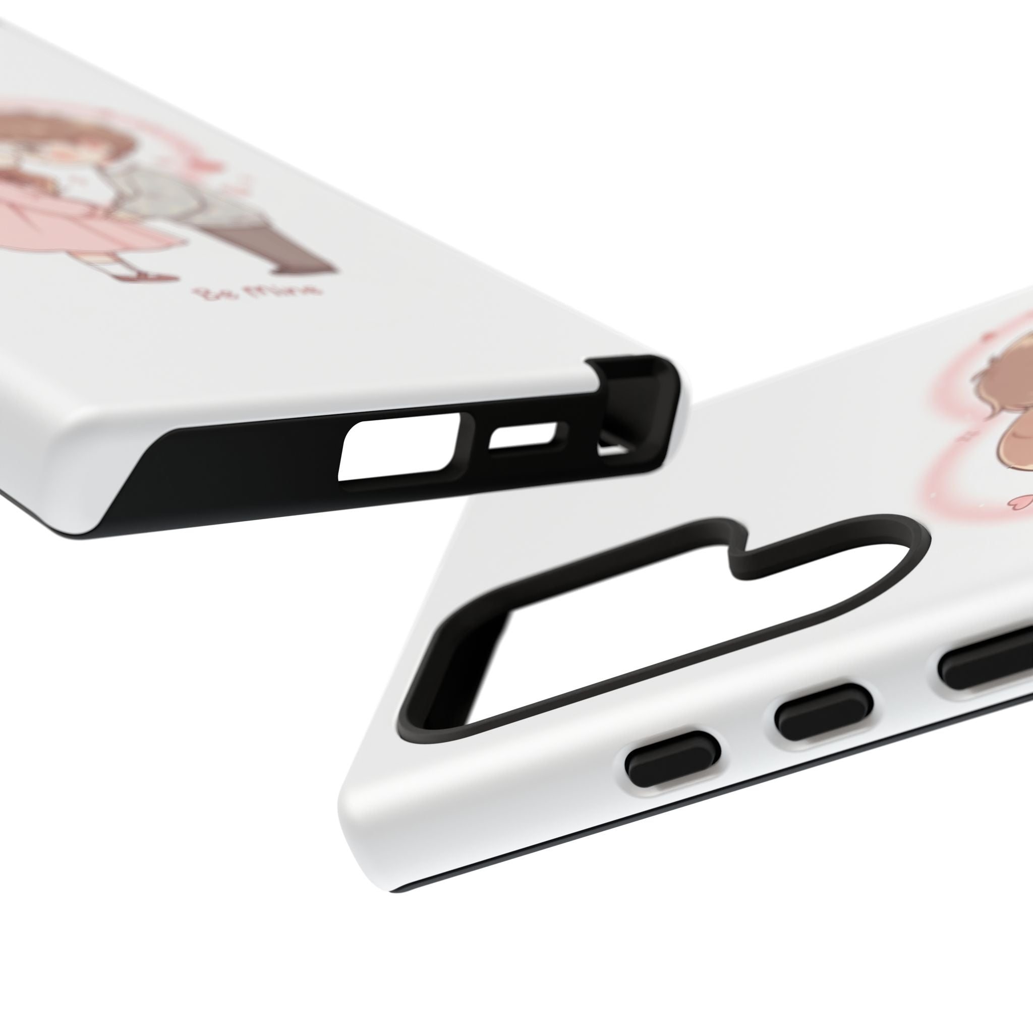 NDR™ Cute Couple "Be Mine" Phone Case. Romantic Valentine’s Protective Cover