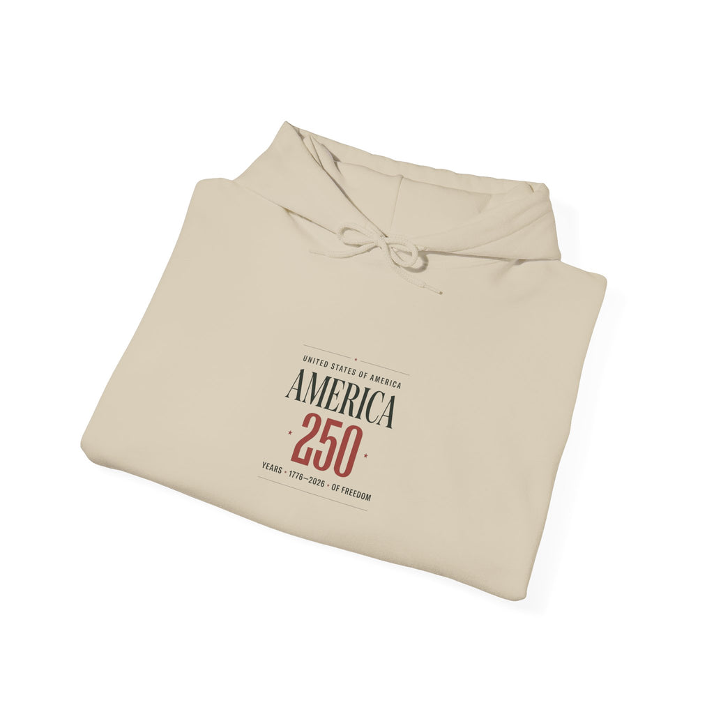 America 250 Hoodie | 250th Anniversary Patriotic Sweatshirt