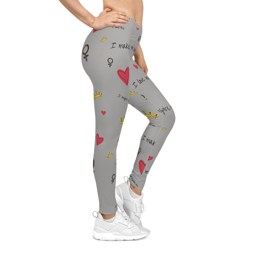 NDR™ Heart Leggings — Women's Summer Heart Pattern Leggings