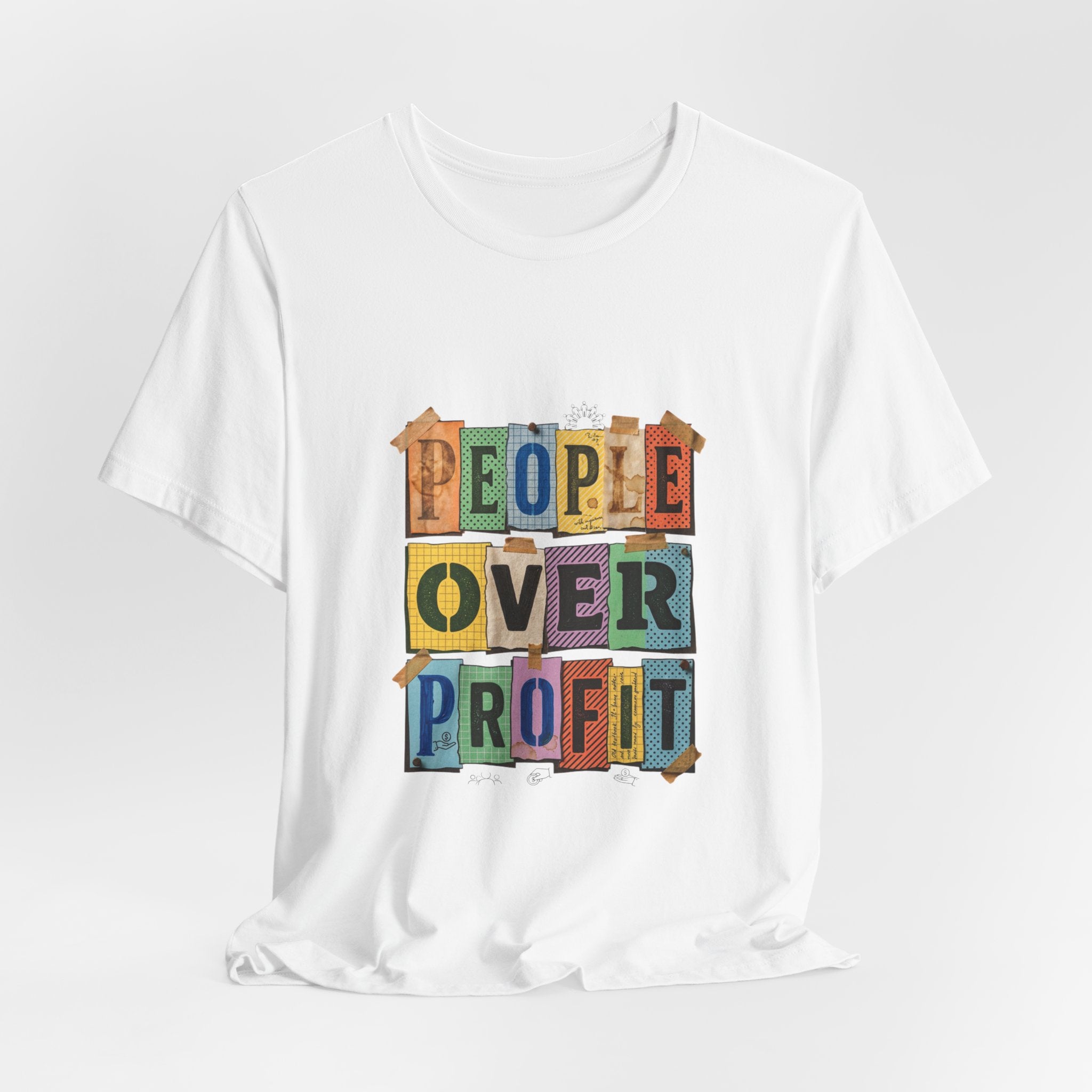 People Over Profit Tee | Values-Led Statement Shirt, Social Justice Apparel