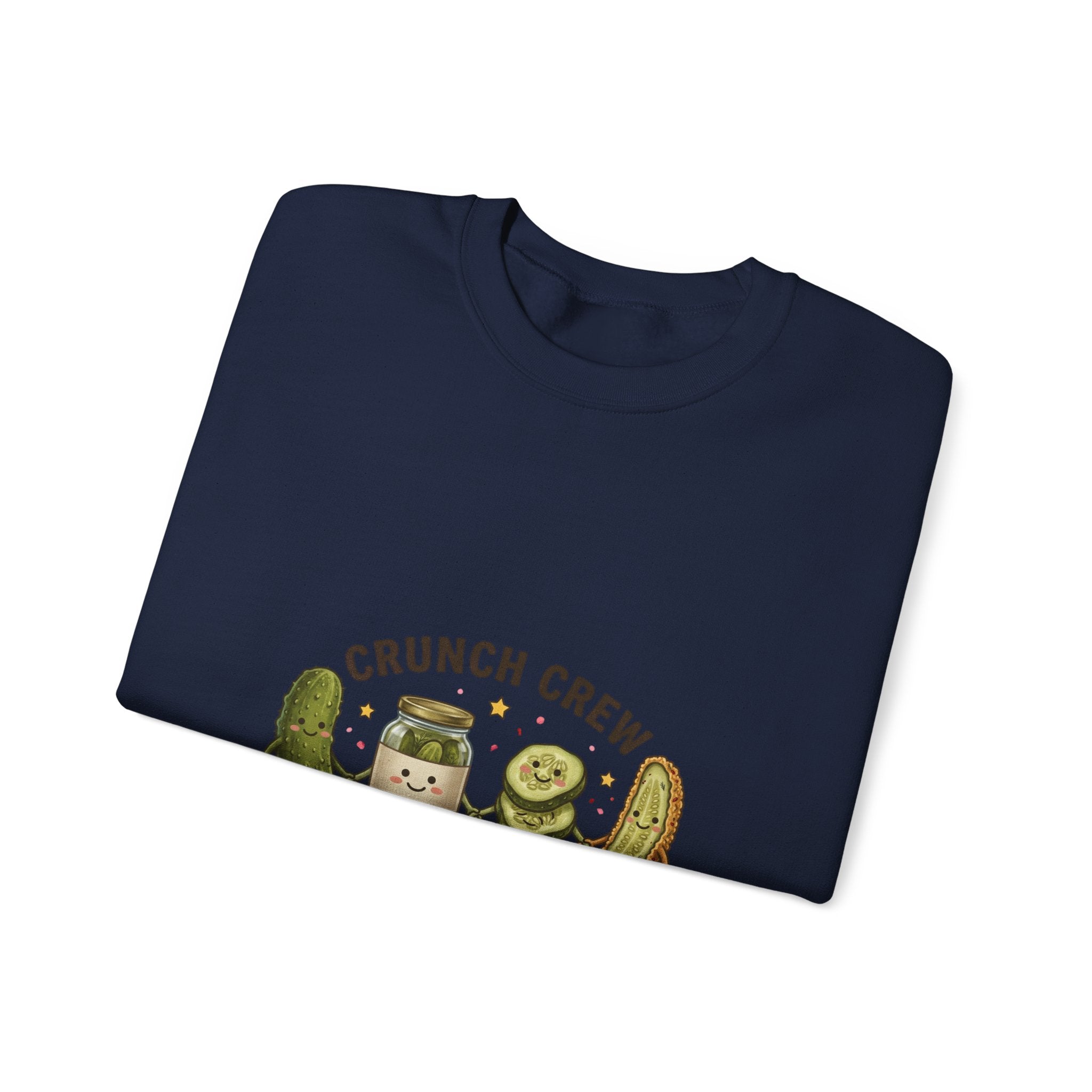 Crunch Crew Pickle Crewneck Sweatshirt | Pickles, Snack Sip Repeat