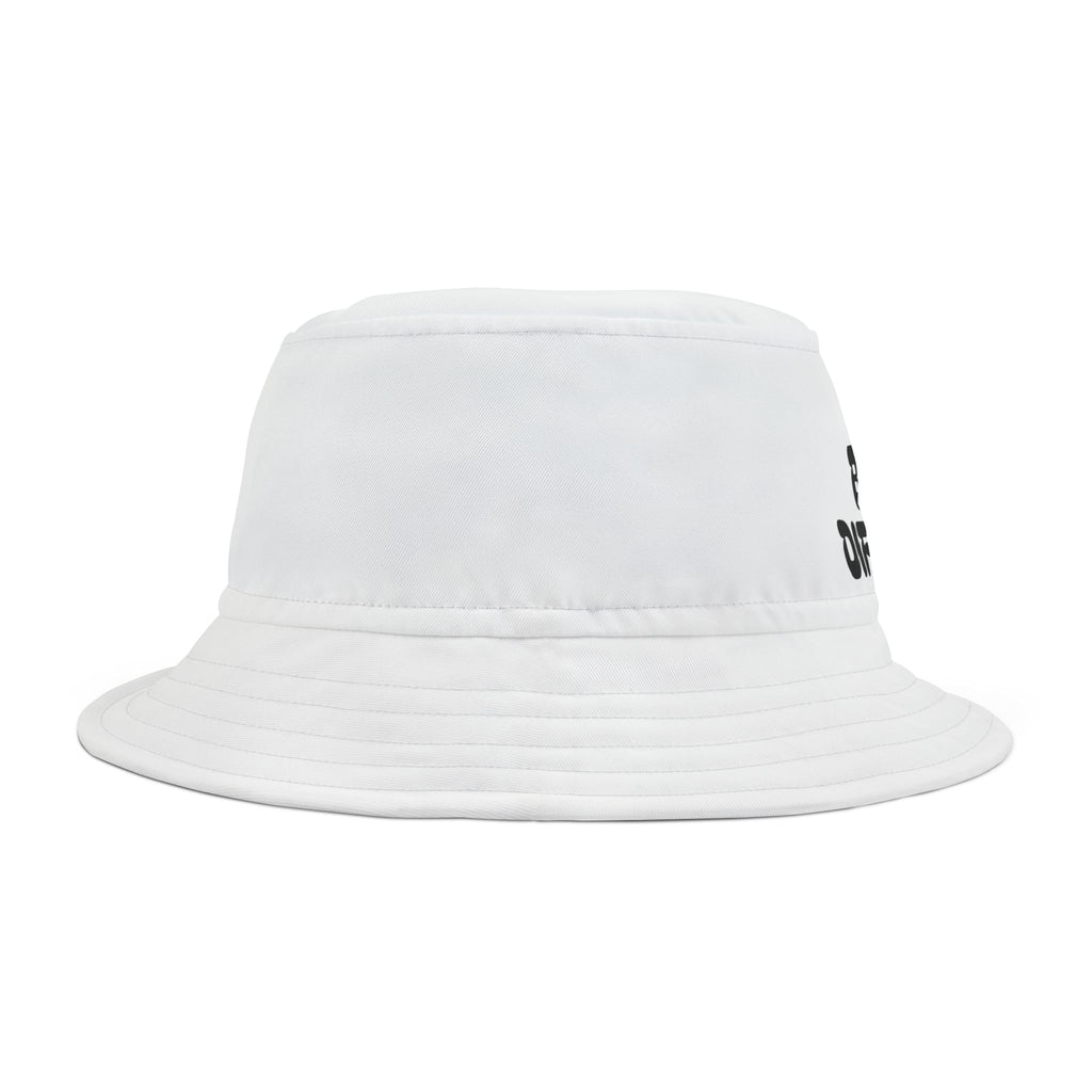 NDR™ Built Different White Bucket Hat