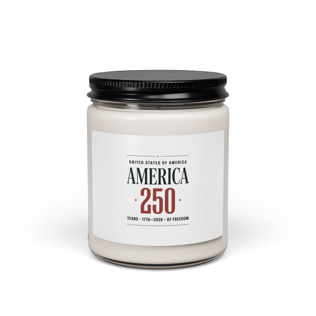 America 250 Soy Candle | 4th of July Patriot Anniversary