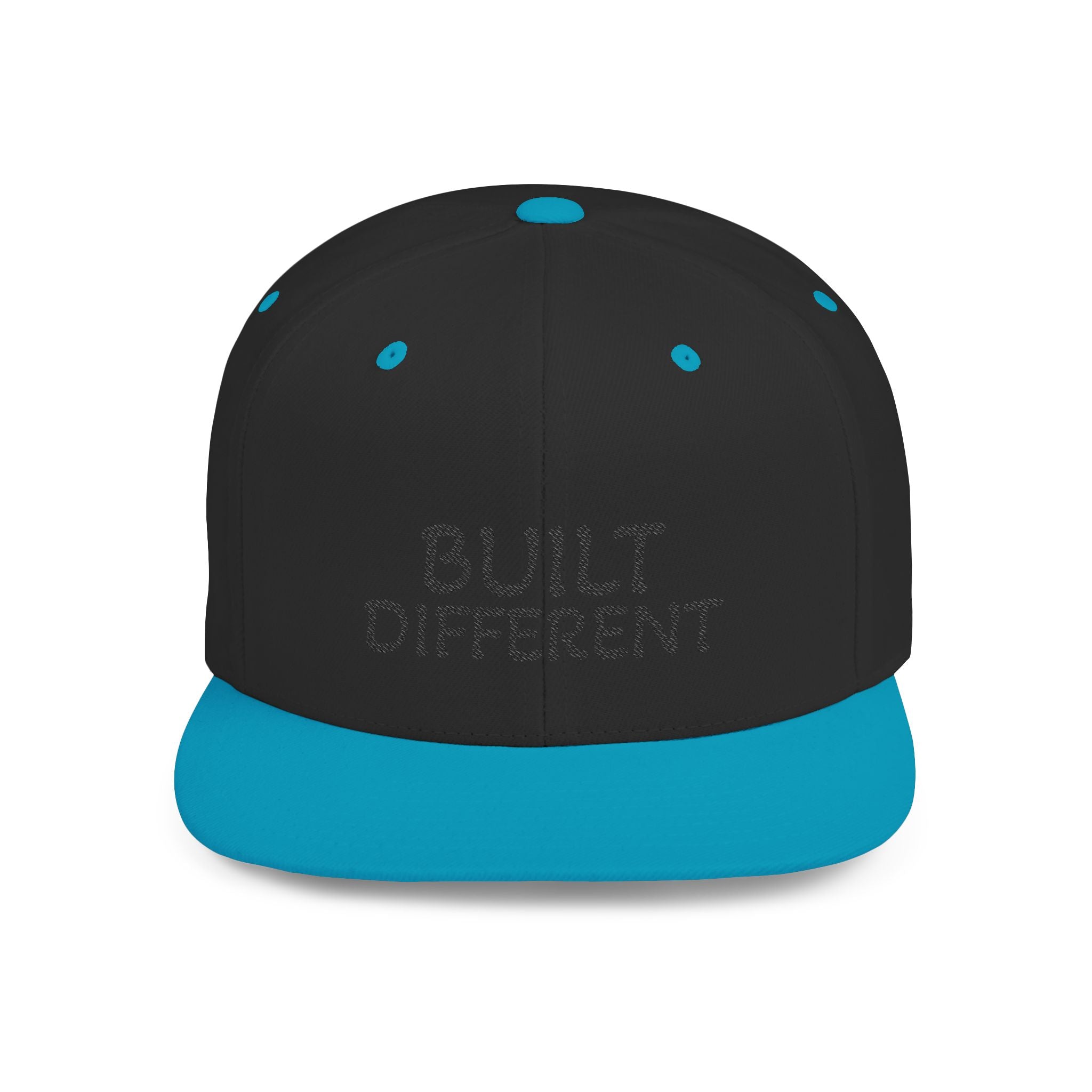 NDR™ Built Different Flat Bill Snapback Hat.